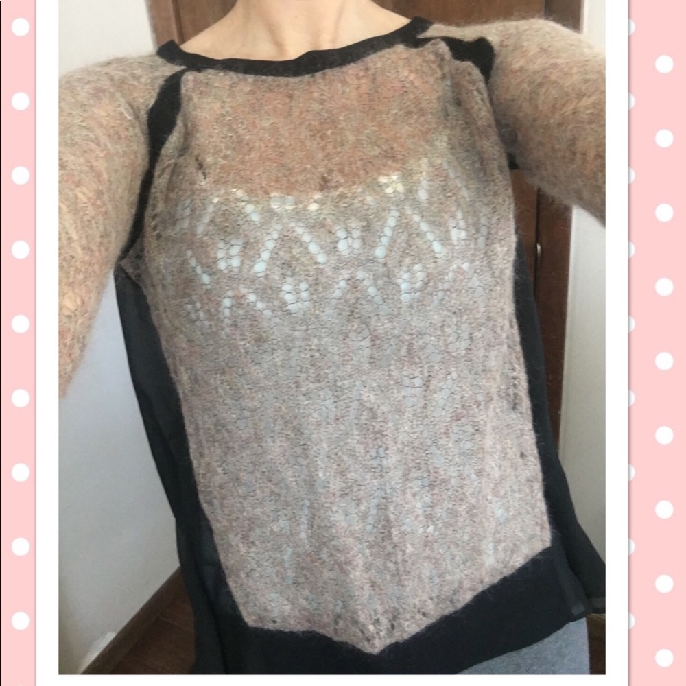 ABS by Allen Schwartz mohair/wool sweater Sz Small
